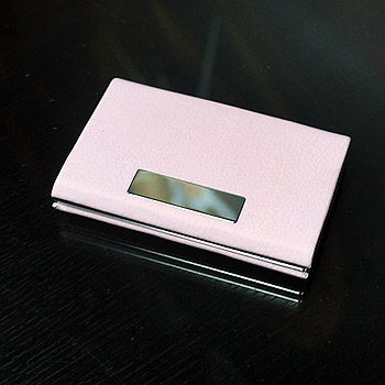 個性化名片盒(厚)-MP-006粉紅色